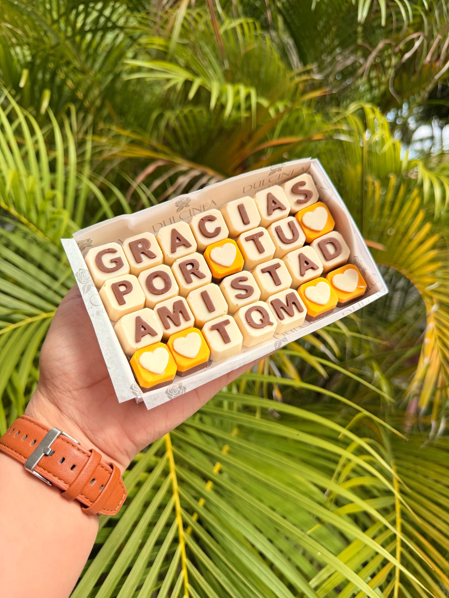 Chocomensaje Gracias por tu amistad tm