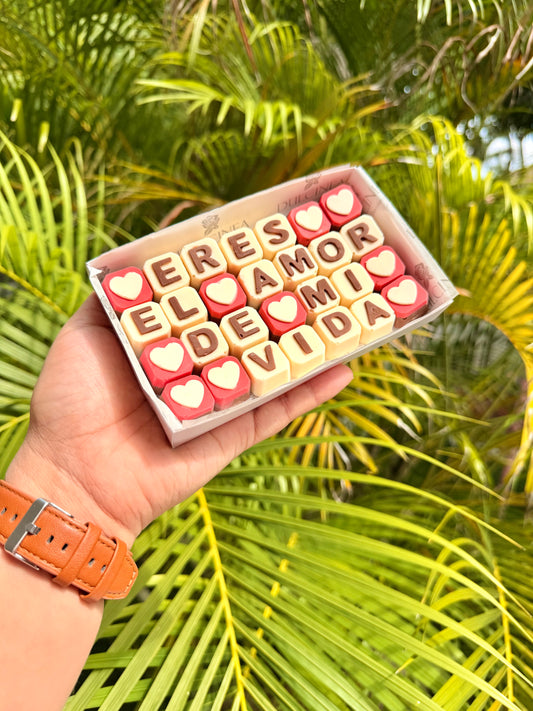 Chocomensaje Eres el amor de mi vida