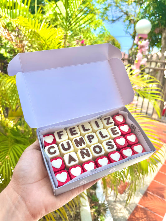 Chocomensaje Feliz Cumpleaños