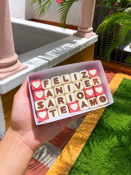 Feliz Aniversario Te amo