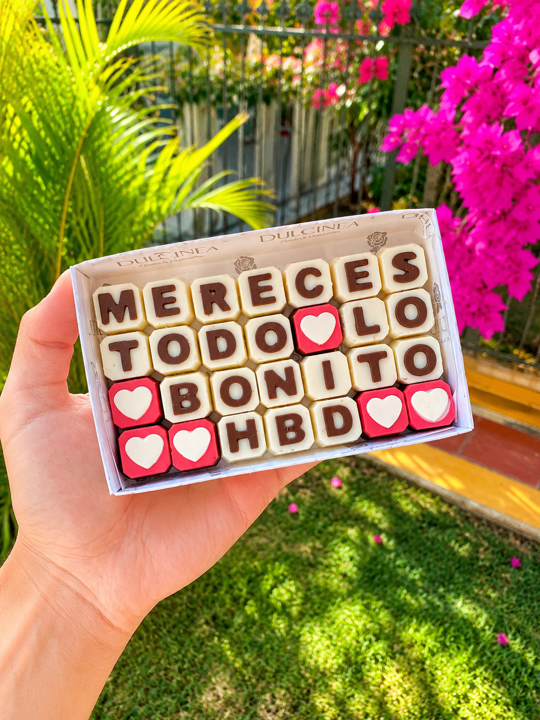Chocomensaje Mereces todo lo bonito HBD